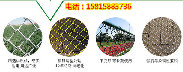 广州球场护栏网生产厂,勾花网护栏,广州学校球场围栏